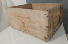 Cassa Cassetta in Legno Pubblicitaria Birra Peroni Vintage 50 x 35 cm