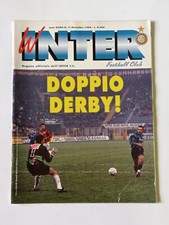 rivista W INTER FOOTBALL CLUB anno 1994 numero 11 DOPPIO DERBY CON POSTER