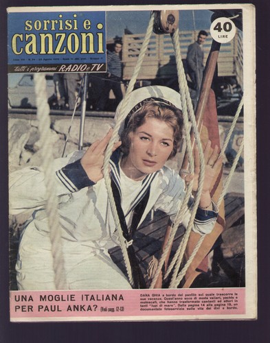 Sorrisi 1959 dana ghia - sorrisi, 34/1959