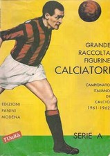 PANINI ALBUM FIGURINE 1961 CALCIATORI UNITÁ  ANASTATICA
