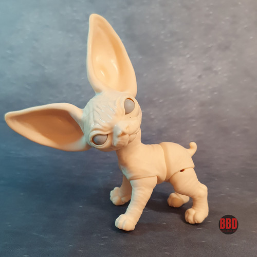 Poupée bjd chibi chat sphynx - bjd,