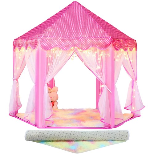 Tenda principessa con tappeto - tenda,