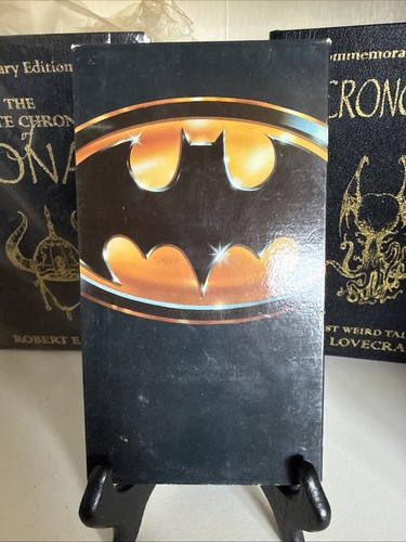 Batman vhs 1989 tim burton - batman,