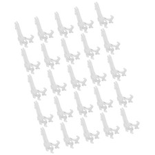  25 Pcs Piattaia Supporto Per Piatti Display Cavalletto Trasparente