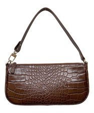 Borsa a tracolla BYFAR Rachel Croc goffrata Nutella 9530