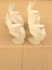 4 PZ ESPOSITORE PLEXIGLASS MANO GIOIELLI BRACCIALE COLLANA BIGIOTTERIA BIJOUX