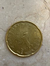 SLOVENIJA SLOVENIA 20 CENT - 2007 CIRCOLATE