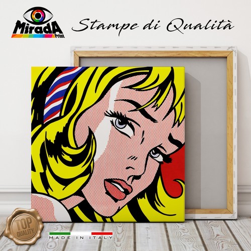 Quadro pop art roy - quadro,