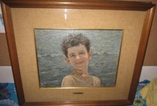 1930 Oreste Paltrinieri Viareggio Toscana Olio No Macchiaioli Garfagnana