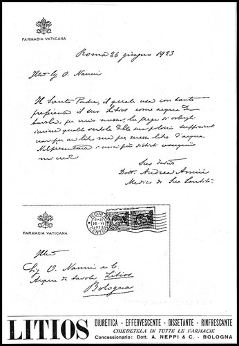 Pubblicita 1925 acqua - pubblicita',