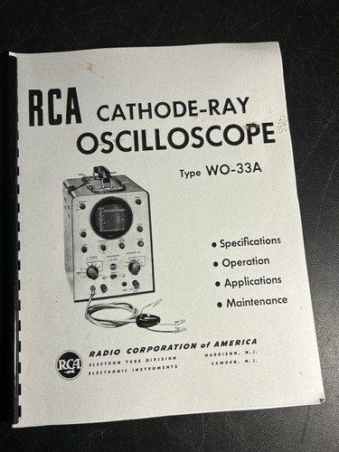Manuale oscilloscopio raggi - a,