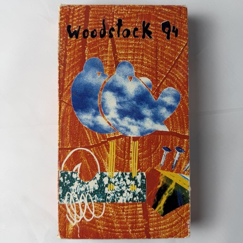 Woodstock vhs red hot chili - woodstock,