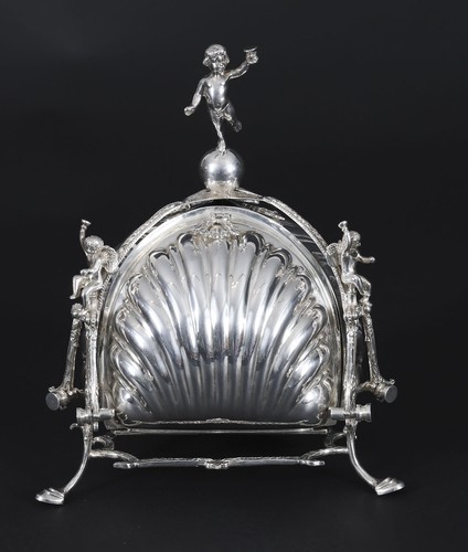 Antica scatola portabiscotti - , a