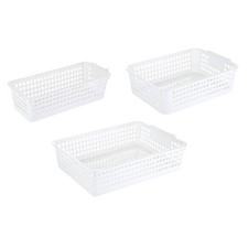  3 Pcs Cestini Portaoggetti