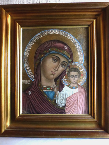 Quadro icona scuola russa - scuola, 20
