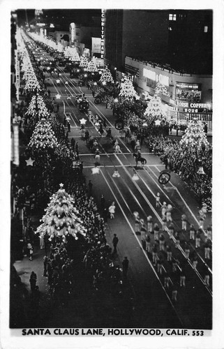 Cartolina rppc santa claus - cartolina,