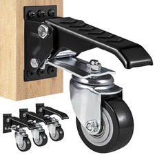 Set 4 Ruote Girevoli per