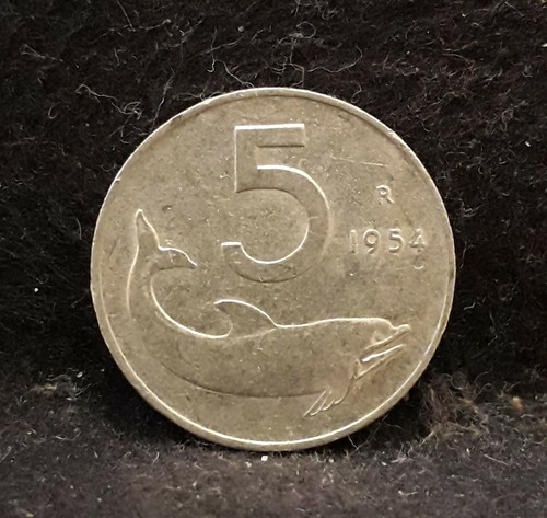 1954 italy lire early - 5,
