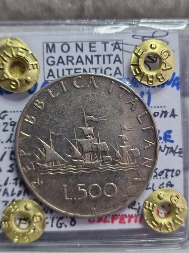 500 lire del 1958 tre - 500,