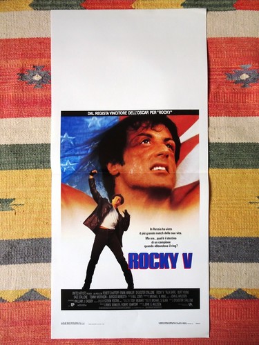 Locandina rocky sylvester - v,