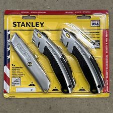 Stanley Fat Max Set di coltelli da taglio per tappeti utility retrattili (confezione da 3)