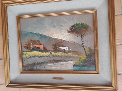 Quadro aldo pironti olio - quadro,