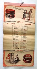 CALENDARIO PUBBLICITARIO 1949