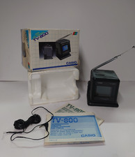 TV CASIO MICRO COLOR LCD VINTAGE TV 800 - COMPLETA DI IMBALLO