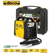 DECA SALDATRICE INVERTER AD ELETTRODO E TIG 150 AMP MOD SIL 415 CON VALIGETTA