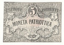 5  LIRE CORRENTI MONETA