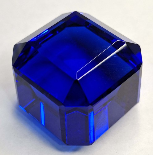 Enorme topazio blu taglio - enorme, cubo