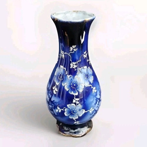 Vaso porcellana bianca - , blu