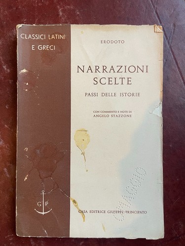 Erodoto narrazioni scelte - narrazioni,