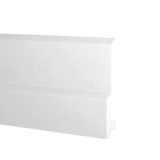 Battiscopa passacavi in