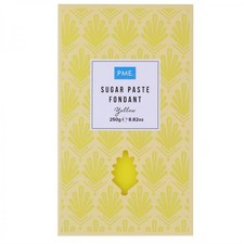 Pasta di zucchero GIALLO 250g