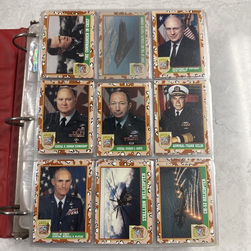 1991 desert storm topps - desert,