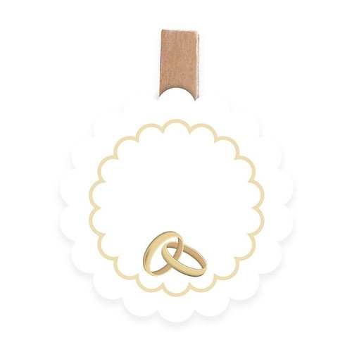 Segnaposto matrimonio - 6,