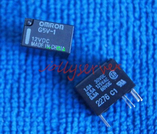 10pcs omron relè 6pin g5v - 6pin, g5v-1