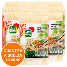 Suzi Wan Vermicelli di Riso per Primi Piatti Antipasti Zuppe Pronti in 4 Minuti