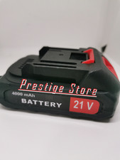 Batteria 21 V 4.000 mAH Per Motosega Sega Trapano Decespugliatore Idropulitrice