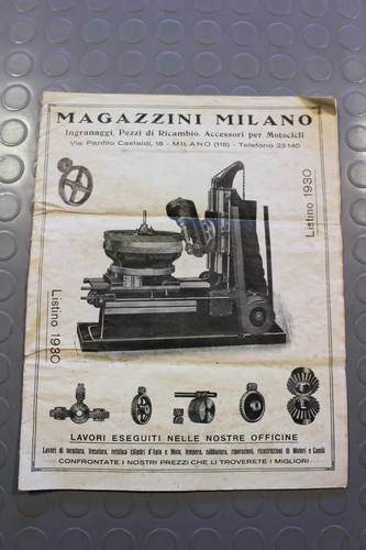 Catalogo 1930 parti ricambio - 1930,