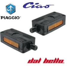 PEDALI COPPIA DI PEDALINI POGGIAPIEDI PIAGGIO SI 50 CIAO BOXER BOSS BRAVO GRILLO