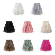 Gonna donna tulle irregolare