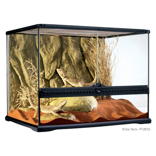 Exo terra terrarium 60x45x45 - terrarium,