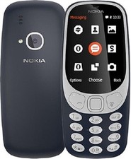 Telefono cellulare Nokia 3310 (2017) blu scuro sbloccato su tutte le reti