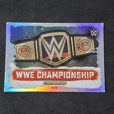 WWE Championship Foil Card Slam Attack Takeover Card Wrestling 2016 ITA 