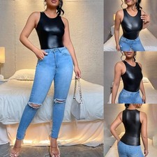 Top donna vestiti tinta unita