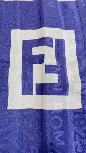 Sciarpa fendi blu italia seta - fendi,