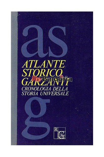 Atlante storico garzanti - atlante,