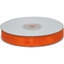 Nastro in organza 20 mm rotolo da 50 metri | arancio  ETM-E2009-1(VAR)